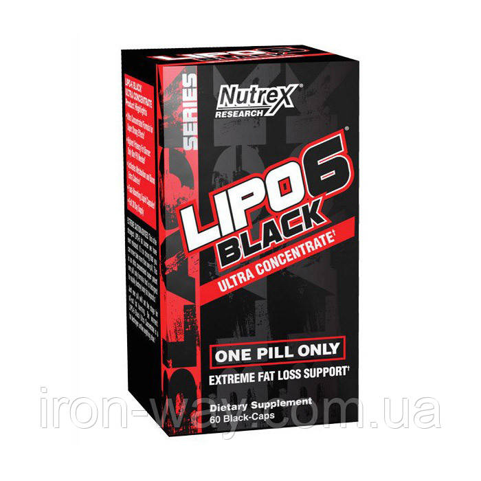 Nutrex Lipo 6 black Ultra Concentrate (60 black-caps)