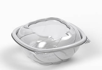 Бокс для салату Itex PET з кришкою 750 мл d15,7 см h9 см (IT-5750/300)