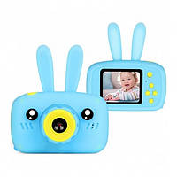 Дитячий акумуляторний фотоапарат DVR Baby Camera XL 500R зайчик, Дитяча цифрова камера 7688 600mAh, цифровий фотоапарат для дітей