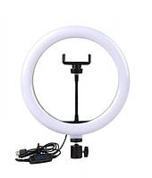 Кольцевая USB LED лампа Ring Fill Light JY-260A 26 см 10" без штатива Профессиональная студийная светодиодная