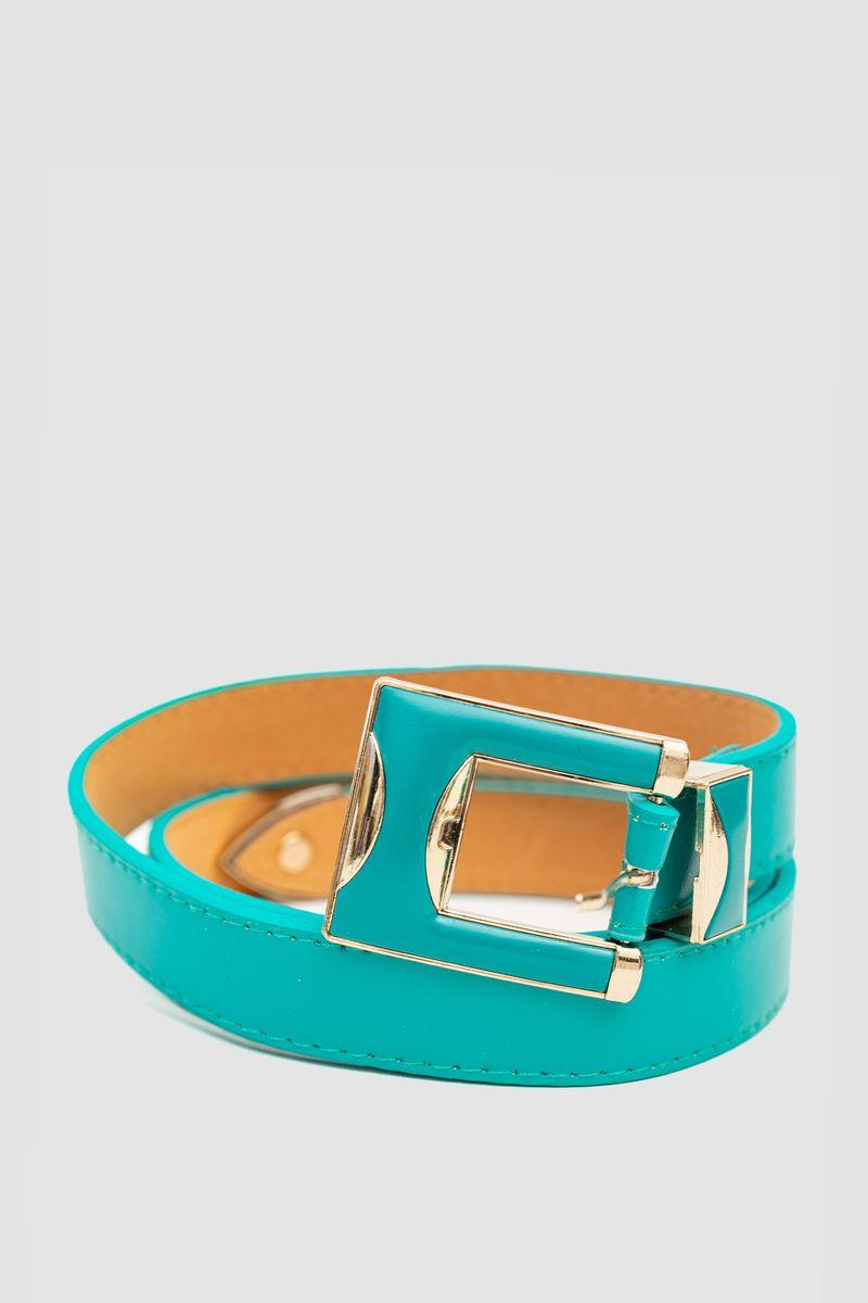 Жіночий ремінь, колір зелений, 196RL3010W15-1, фото 1