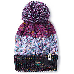 Шапка Smartwool Isto Retro Beanie, Purple Eclipse Heather (SW SW011500.G68)