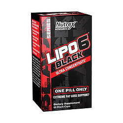 Lipo 6 black Ultra Concentrate (60 black-caps)