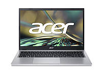 Acer Ноутбук Aspire 3 A315-510P 15.6" FHD IPS, Intel i3-N305, 16GB, F512GB, UMA, Lin, серебристый