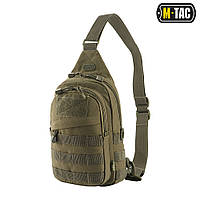 M-Tac Тактична сумка з липучкою через плече Олива для військових