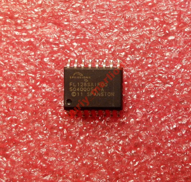 Мікросхема Spansion FL128SAIF00 ( FL128S FL128SA1F00 )