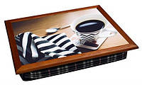 Таця-столик на подушці. 2.42 Аргентинська кава-443х365х90 мм