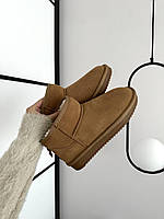 Женские ботинки UGG ULTRA MINI GINGER SUEDE теплые угги