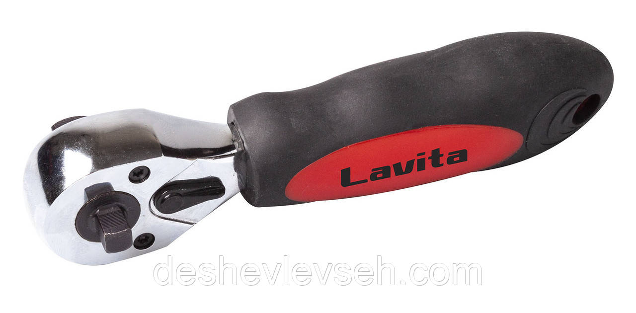 Тріскачка Lavita 1/4" 3/8" ДЛИНА 150 ММ (72 ЗУБА), LA 151438, (LAVITA)