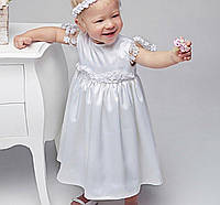 Платье Mimino baby. Ева с панталонами белое-12-18 мес-81-89