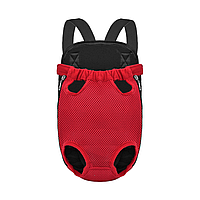 Рюкзак-кенгуру для животных Lesko SY210814 M Красный (bbx)