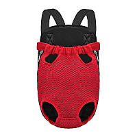 Рюкзак-кенгуру переноска для животных Lesko SY210814 L Красный (bbx)