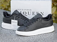 Кроссовки на меху Alexander McQueen 2022 - Black-White