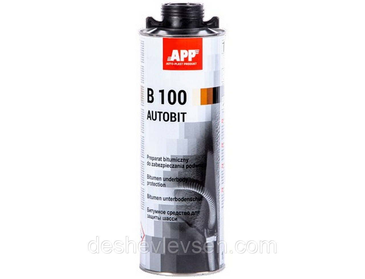 Мастика APP B100 Autobit 1.0l, чорний, 50601, (APP), фото 1
