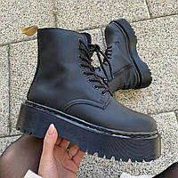 Женские ботинки Dr. Martens Jadon Triple Black (термо)