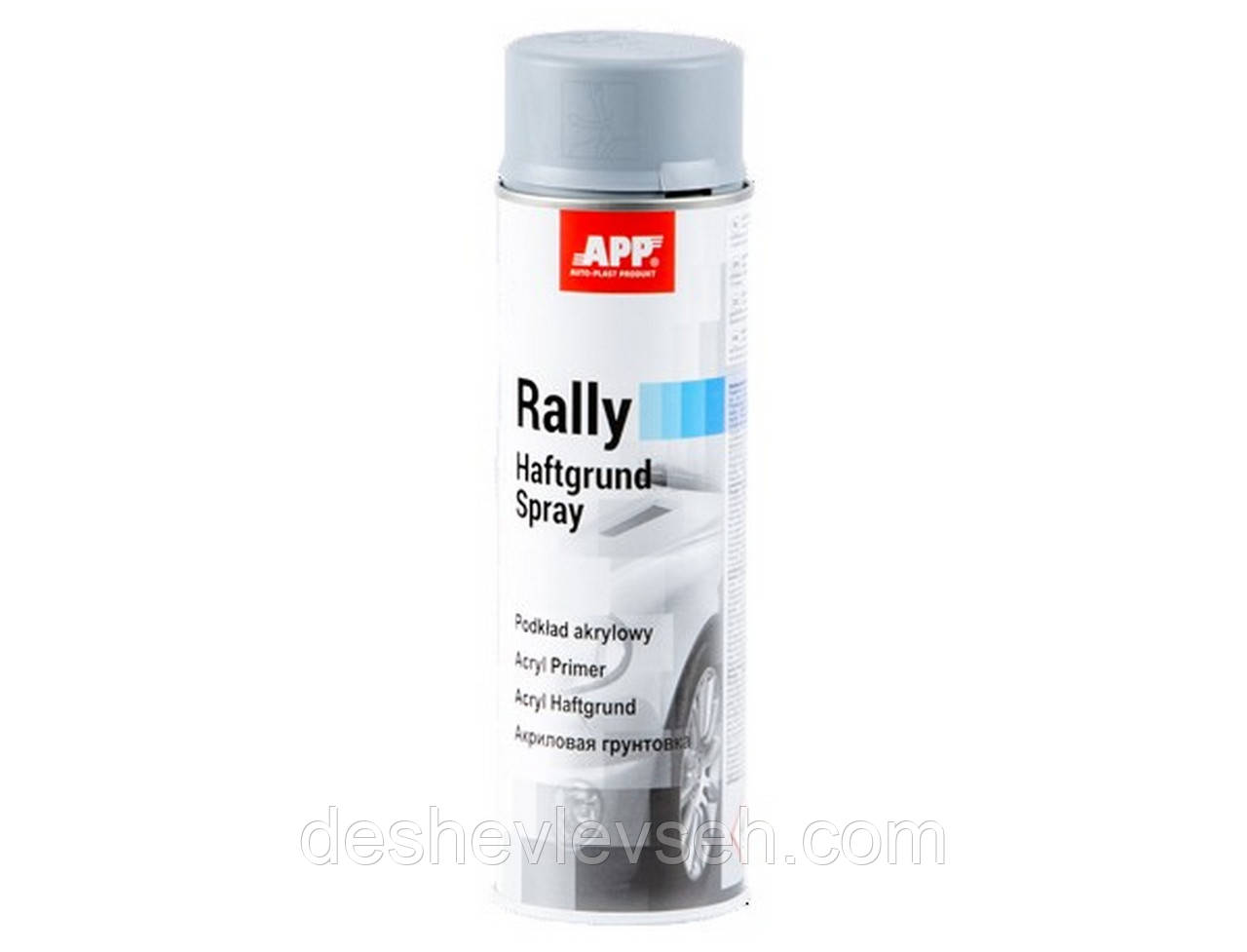 Фарба APP Rally Haligrund Spray, ґрунт сірий 600ml, 210116, (APP), фото 1