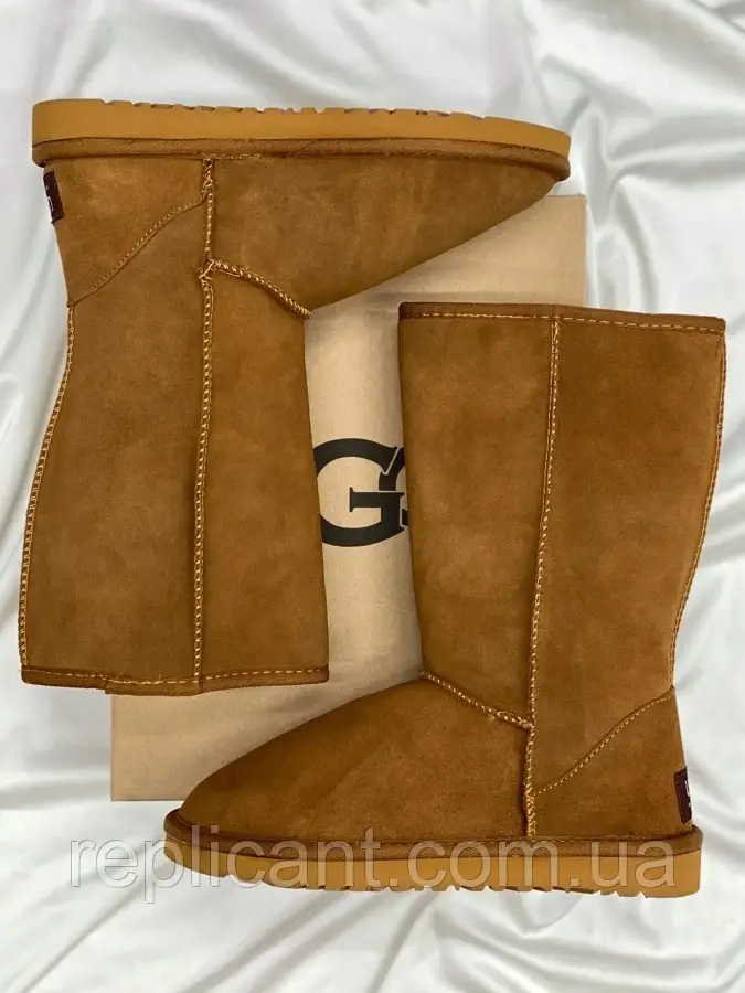 Жіночі черевики UGG Classic Tall II Boot Caramel (Розробляння) уги