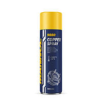 Смазка медная Copper spray 500мл аэрозоль, 9880, (MANNOL)