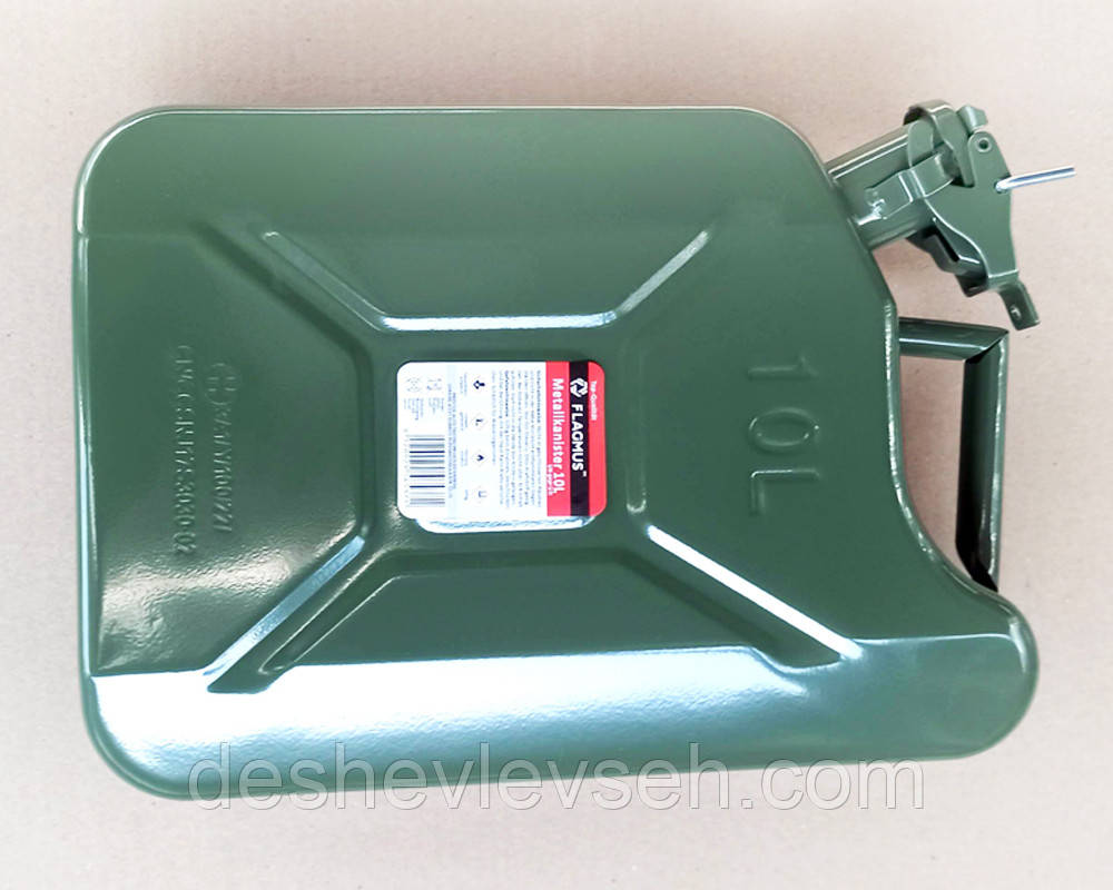 Каністра 10 л метал. (Flagmus), фото 1