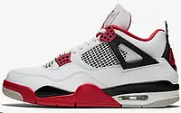 Кроссовки Nike Air Jordan 4 Retro "Fire Red" кросівки найк