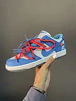 Кроссовки Nike BLUE / ORANGE LACES premium кросівки найк