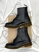 Женские ботинки Dr. Martens 1460 Black Мех (Розпродаж)