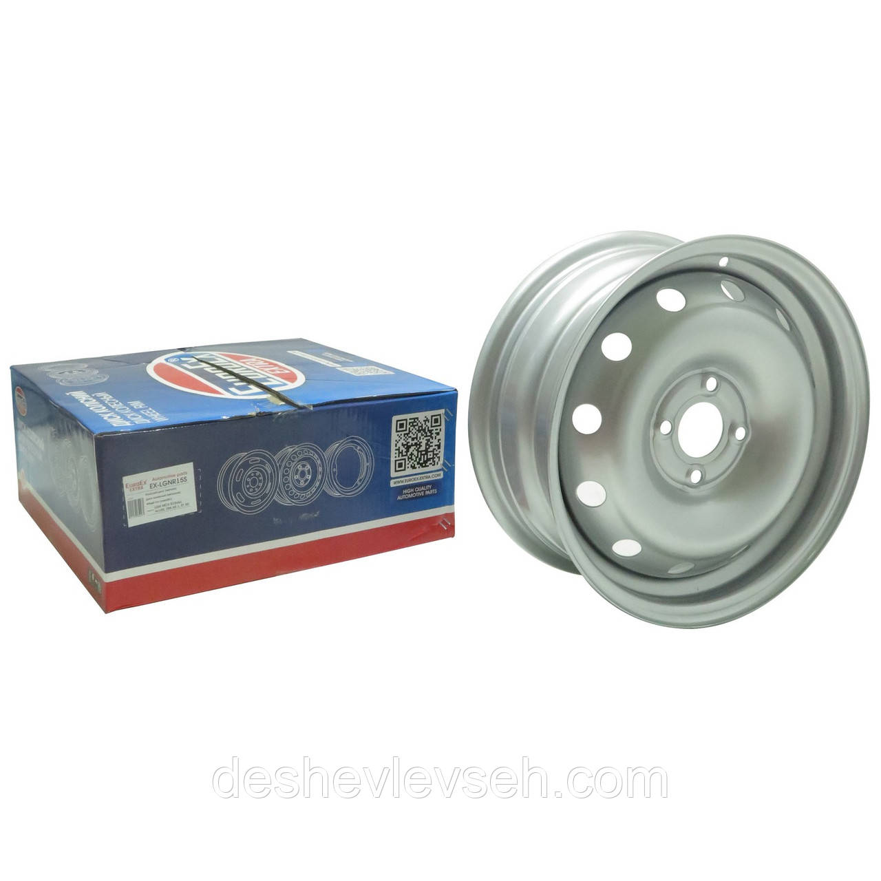 Диск колісний LOGAN MCV (металік) Dokker, Sandero, Lodgy, Clio R15x6J, 4x100, DIA 60, ET 50, EX-LGNR15S,