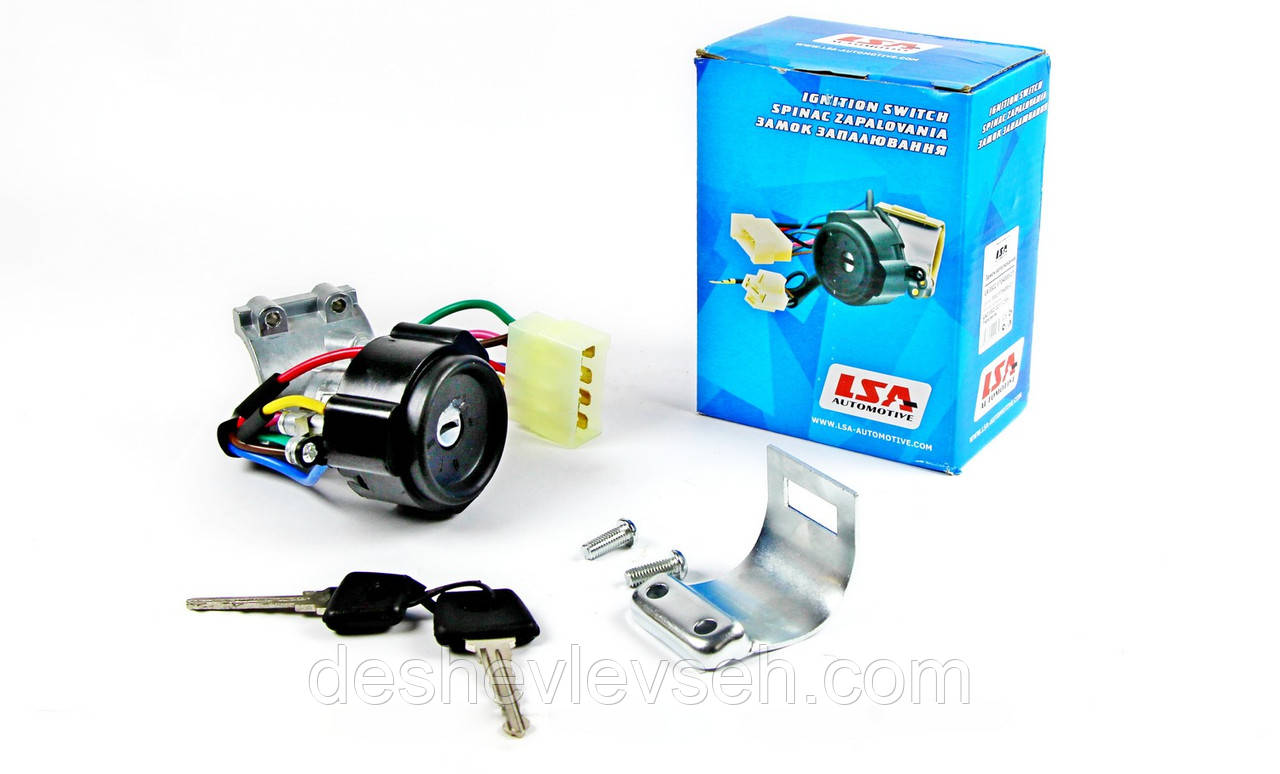 Замок запалювання ГАЗ-3302 (7 контактів), 3302-3704000-07, (LSA), фото 1