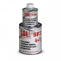 Грунтовка Soll акрил 4:1 1.0л белый HS SF3 (отв.HS FH3 - 250мл), SF3 W1, (SOLL Прибалтика)