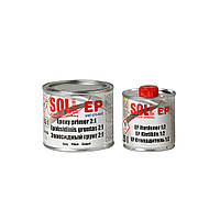 Ґрунтовка Soll епоксидна 2:1 0.5 л сірий EP (від.EP 250 мл), S-EP 05G, (SOLL Прибалтика)