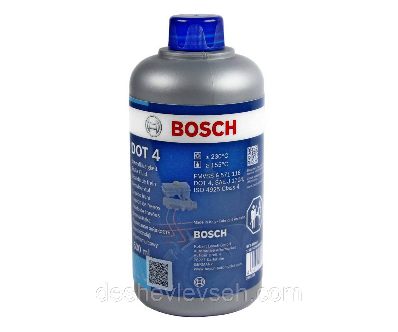 ТЖ BOSCH DOT-4 0,5L, 1987479106, (BOSCH)