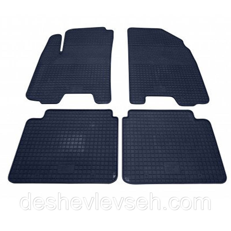 Килимки салону Chevrolet Aveo 04-/Lacetti 04-/Daewoo Gentra 13-/ZAZ Vida 12- (CLASIC)_кт-4 шт (Харків, фото 1