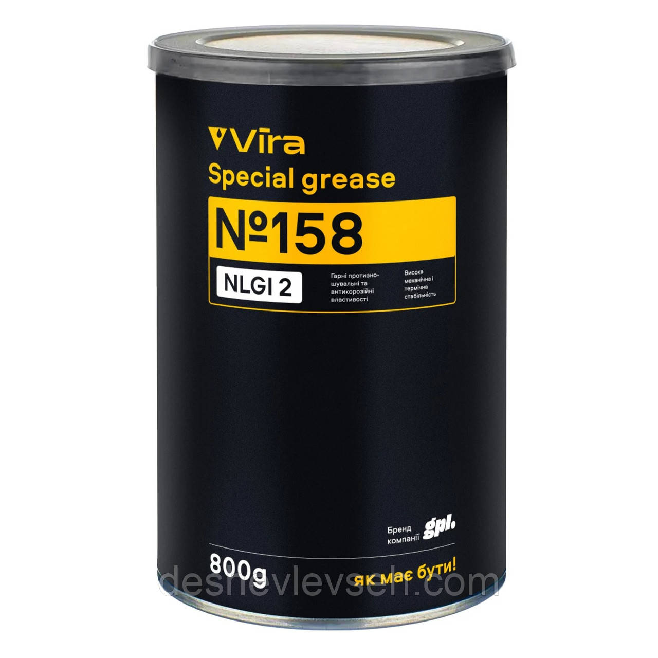 Мастило 158 0,8 кг (NLGL 2) жорстке (VIRA)