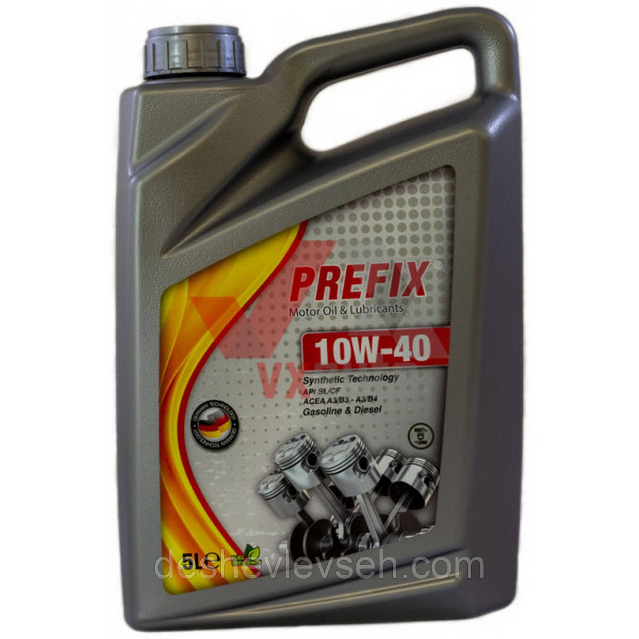 Масло 10w40 5 л API SL/CF (Prefix)
