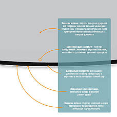 Дзеркало акрилове самоклеюче 330х330х2мм SW-00000750, фото 3