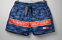 Плавки Tommy Hilfiger Blue плавальні шорти томмі шорты плавательные мужские шорти для спорту