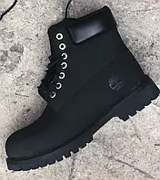 Женские ботинки Timberland Classіc Black Boots (Mex)