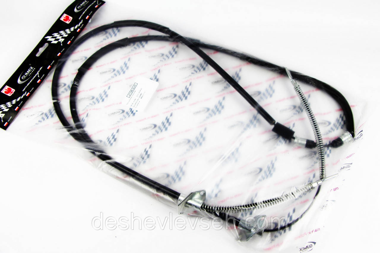 Трос стоянкового гальма ВАЗ-2101 довгий, 21195-GUM, (GUMEX), фото 1