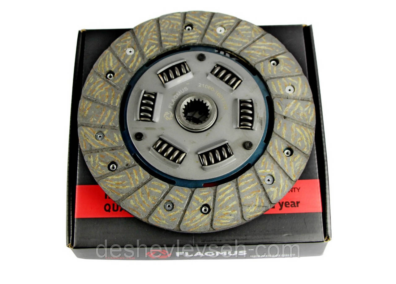 Диск зчеплення ВАЗ-2106, 2106-1601130, (Flagmus), фото 1