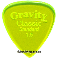 Медиатор Gravity Picks GCLS15P Classic Standard Polished 1.50 mm
