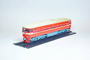 Масштабна модель ТЕП 70 з рейками в масштабі 1:87 (Наші потяги).