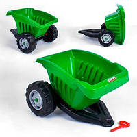 Прицеп для педальных тракторов Pilsan Trailer (07-317) Детский трактор инерционный Детский трактор для девочки