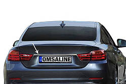 Планка над номером (нерж.) для BMW 4 серія F-32 2012-2020 рр