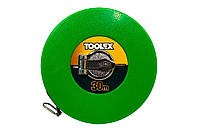 Рулетка Toolex - 30м x 13мм бобина стекловолокно (11R0130) (bbx)