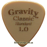 Медіатор Gravity Picks GGCLS10 Classic Gold Standard Polished 1.00 mm, фото 2