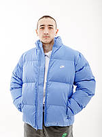 Мужская Куртка Nike CLUB PUFFER Голубой 2XL (7dFB7368-450 2XL)