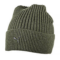 Шапка PUMA Metal Cat Beanie Хаки One size (7d2487403 One size)