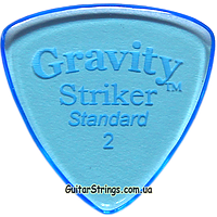 Медиатор Gravity Picks GSRS2P Striker Standard Polished 2.00 mm
