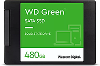 Накопичувач SSD 480GB Western Digital Green 2.5" SATAIII 3D TLC (WDS480G3G0A)