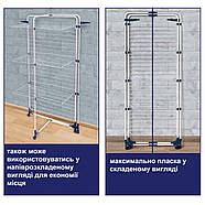 Сушарка для білизни підлогова Casa Si Athletic 3 White, фото 5